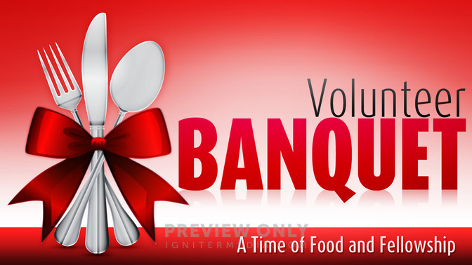 volunteer banquet