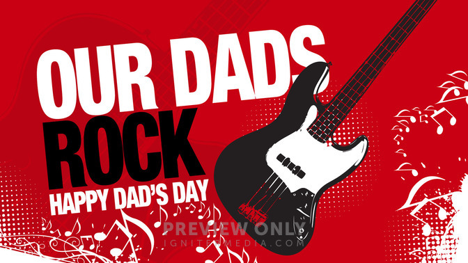 our dads rock