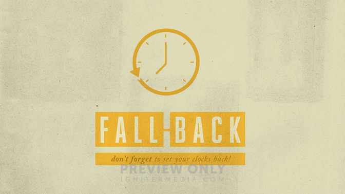 fall back