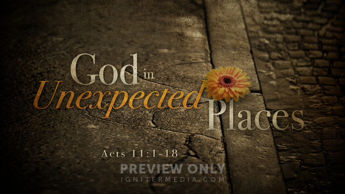 god in unexpected places