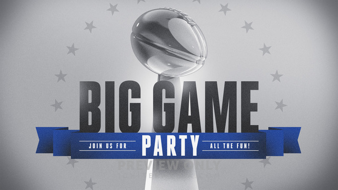 big game party