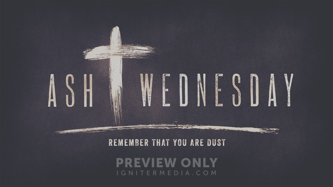 ash wednesday