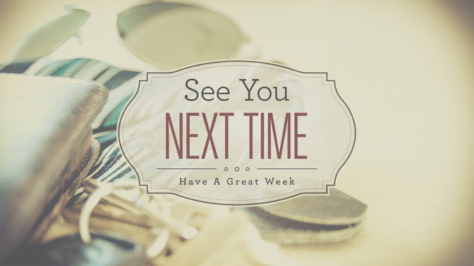 dads stuff - see you next time
