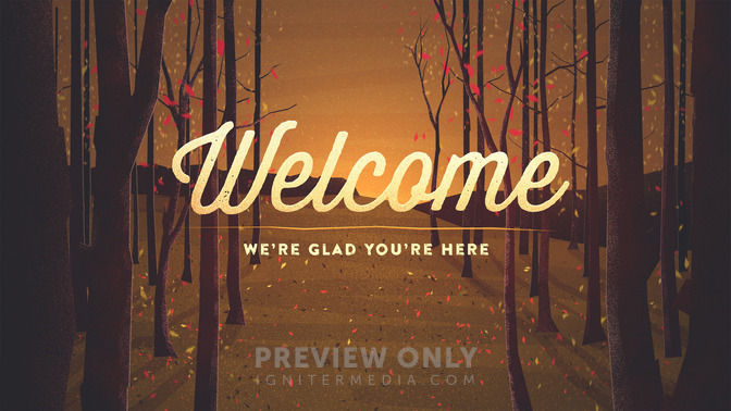 autumn forest - welcome
