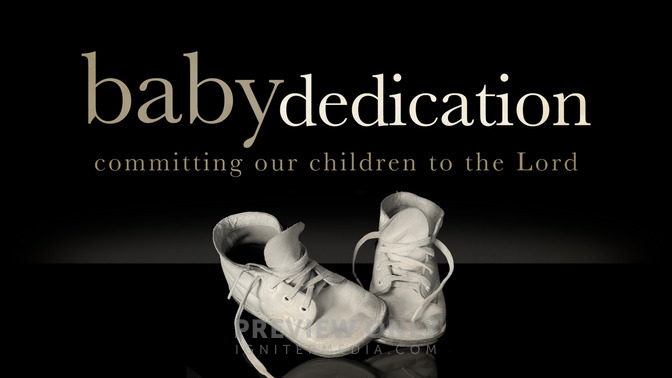 baby dedication