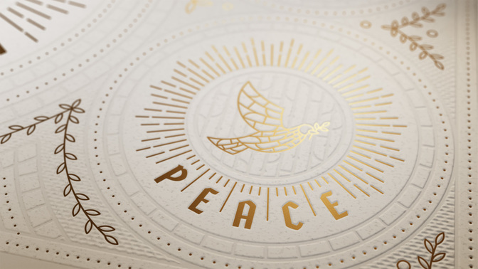 advent gold - peace