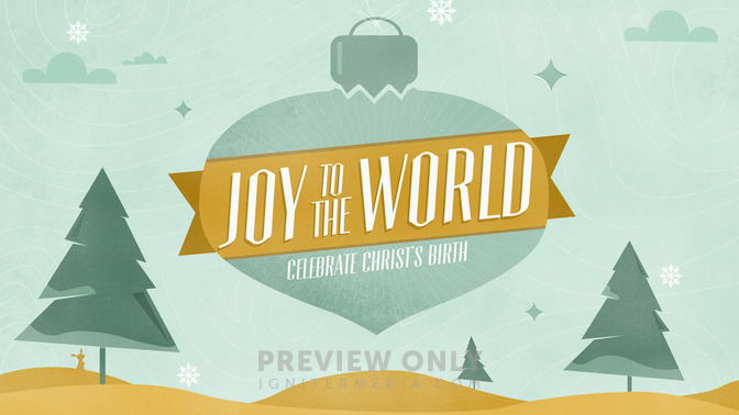 joy to the world