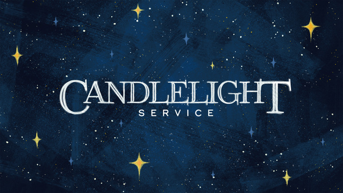 jeweled brush christmas - candlelight service