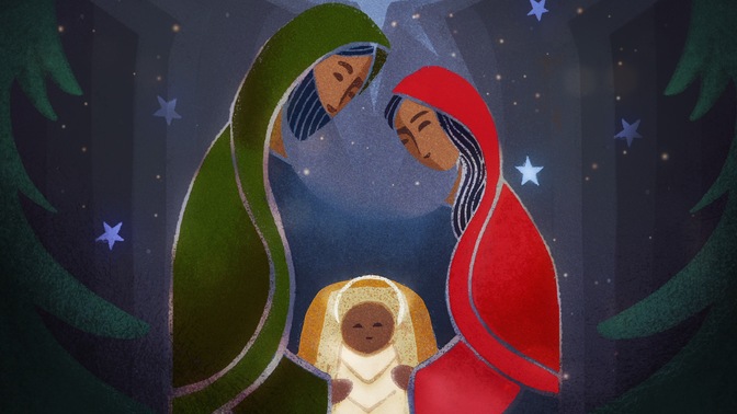 manger scene