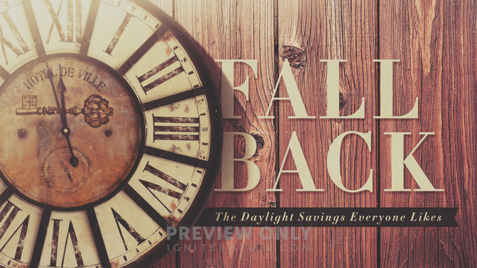 fall back