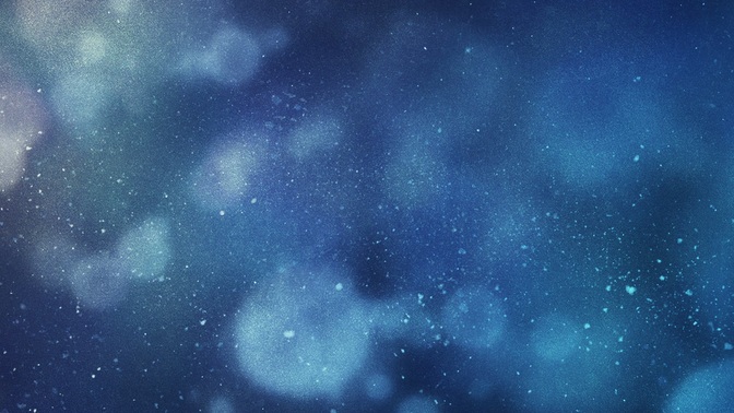 colorful dust - blue