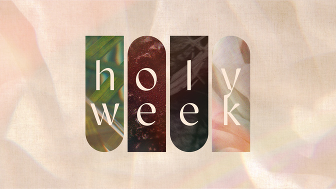 easter arches - holy week