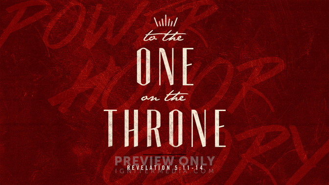 to the one on the throne