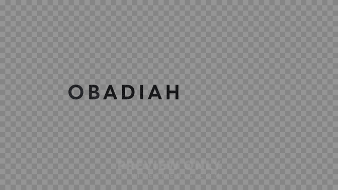 Obadiah Preview#preset=preview_only.jpg