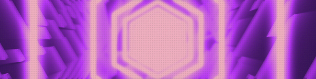 retro laser glow - purple