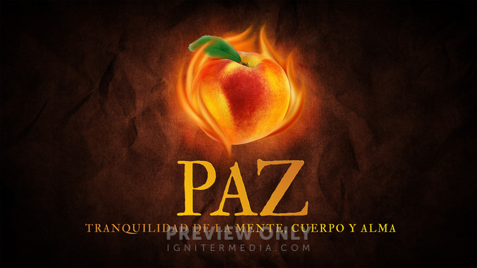 fruto del espíritu - paz