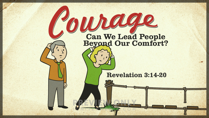 learning to lead - courage