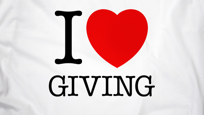 i heart giving