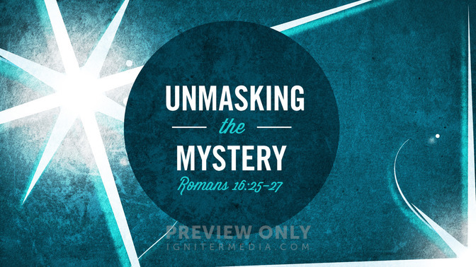 unmasking the mystery