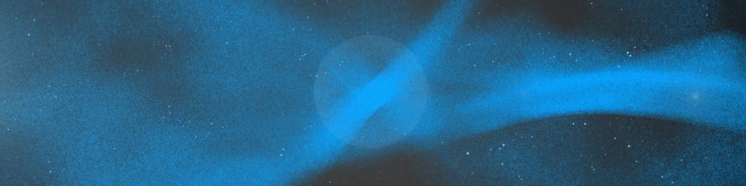 space matter - blue