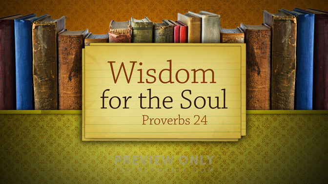 wisdom for the soul