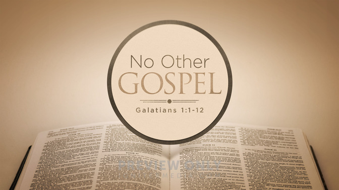 no other gospel