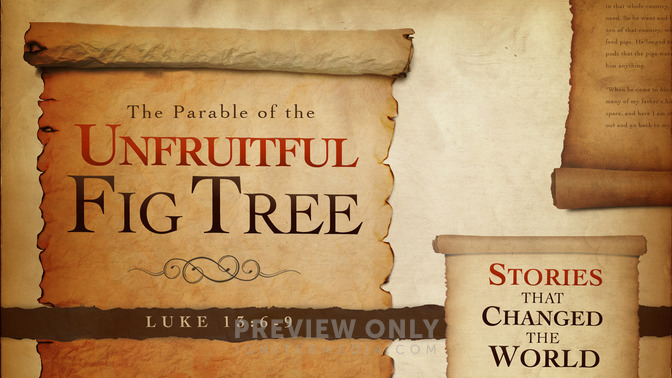 the parable of the unfruitful fig tree