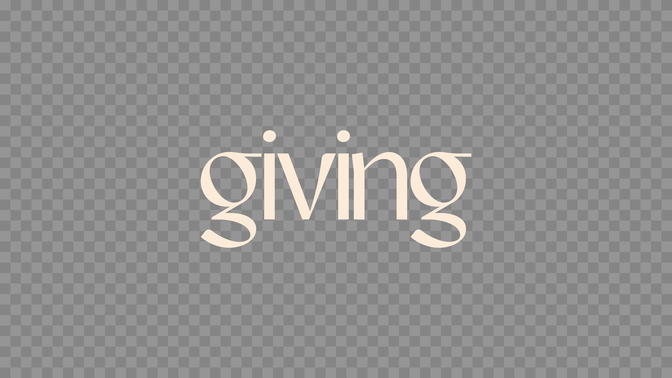 easter arches - giving