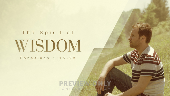the spirit of wisdom