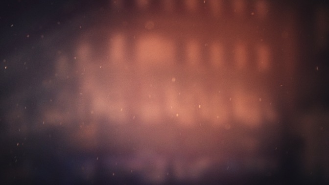 holiday bokeh - particles