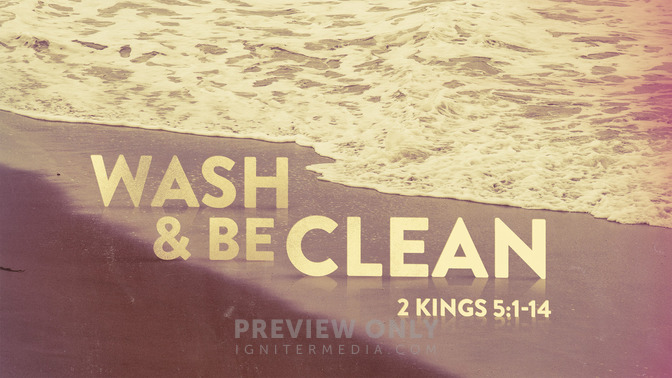 wash & be clean