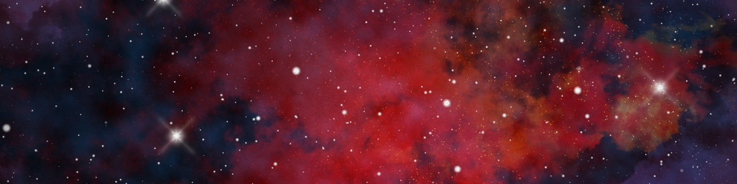 galaxies far away - red