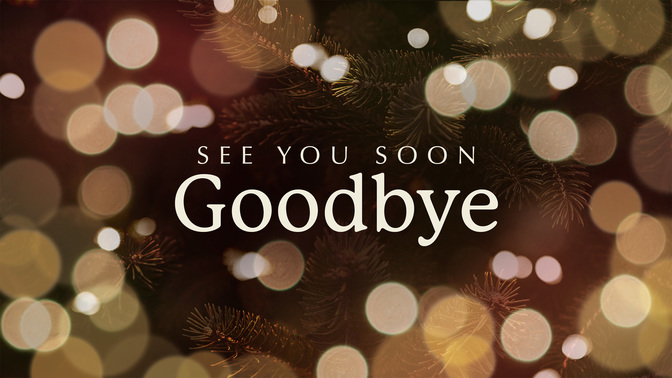 whats your focus? - goodbye