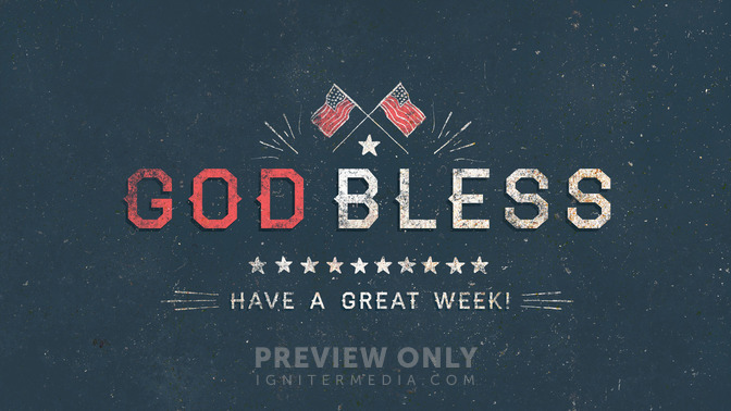 patriotic grunge - god bless
