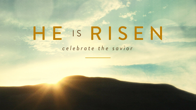 he is risen