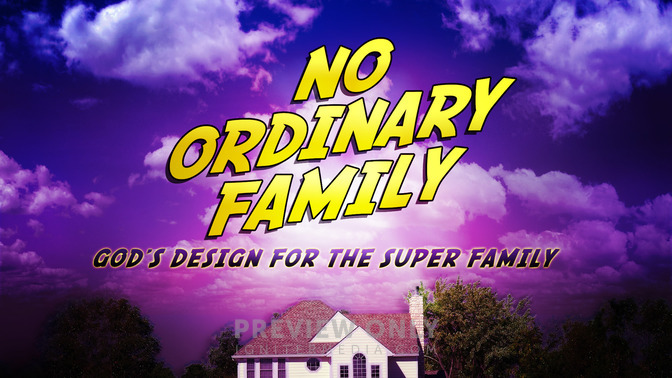 no ordinary family