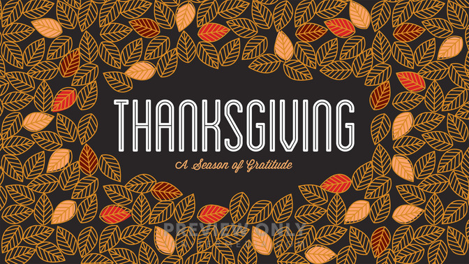 fall leaves - thanksgiving
