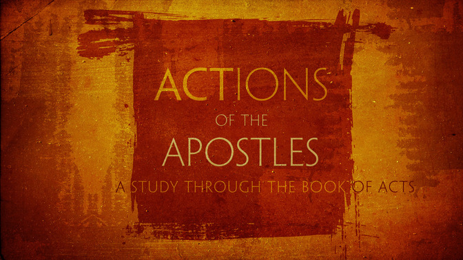 actions of the apostles