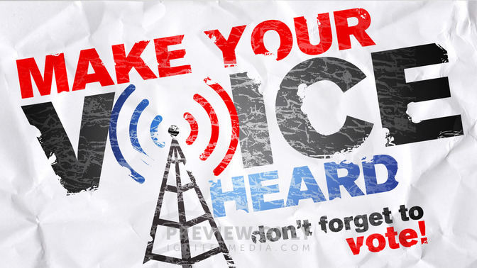make your voice heard