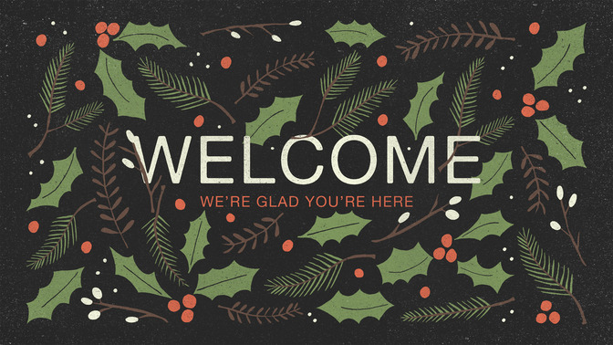 christmas pine - welcome