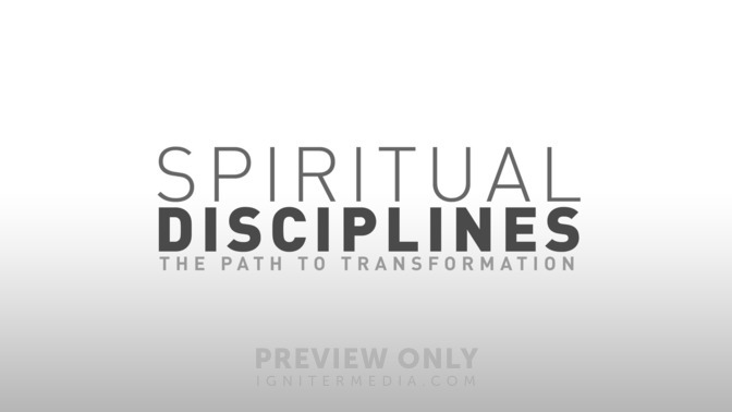 spiritual disciplines
