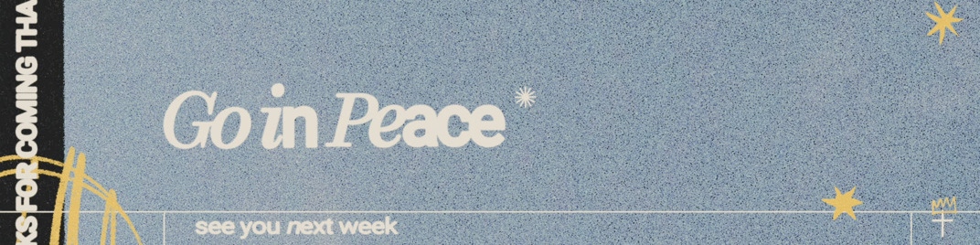 concrete vision - go in peace