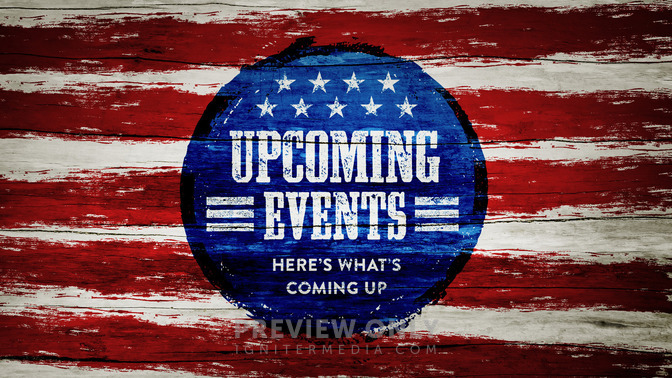 painted stripes - upcoming events