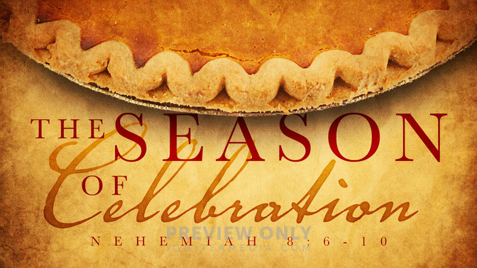 the thanksgiving spirit - the season of celebration