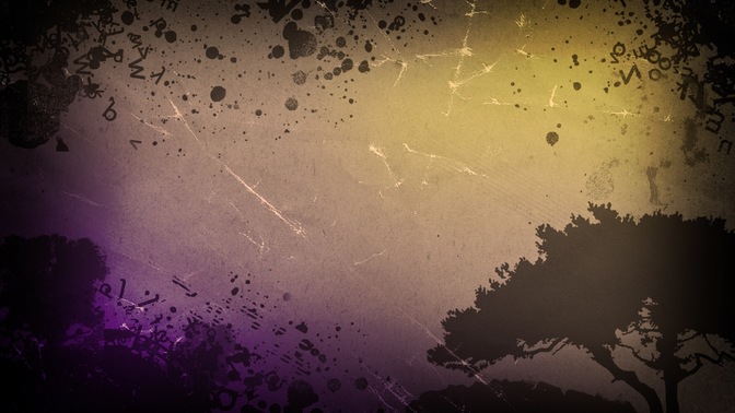 grunge tree right