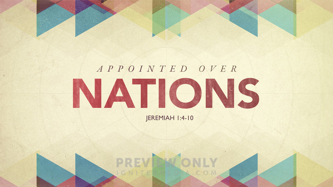 appointed over nations