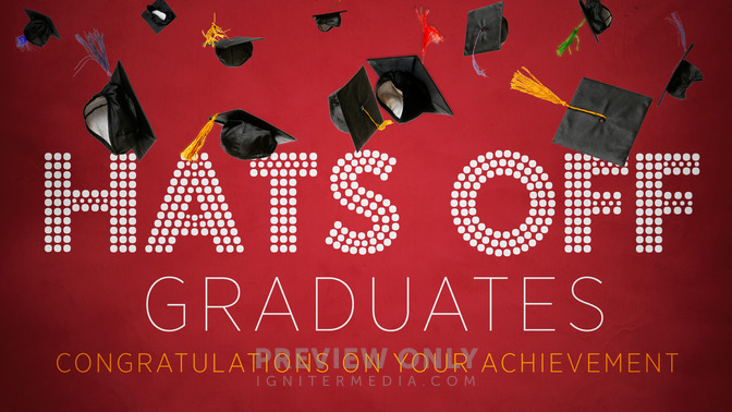 hats off graduates