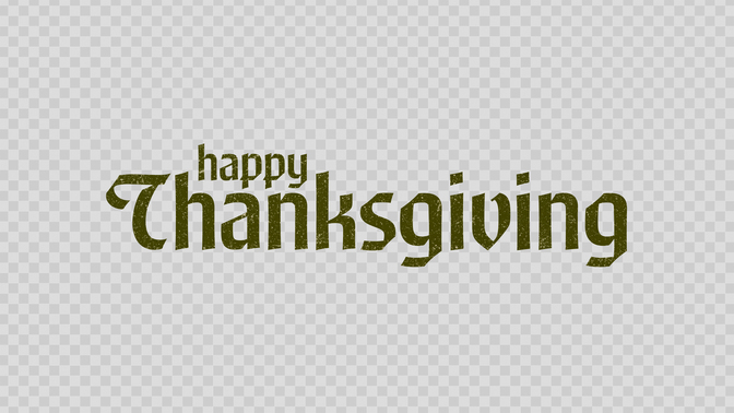 thanksgiving homestead - happy thanksgiving