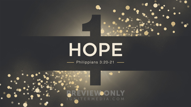 one resolution - 1 hope