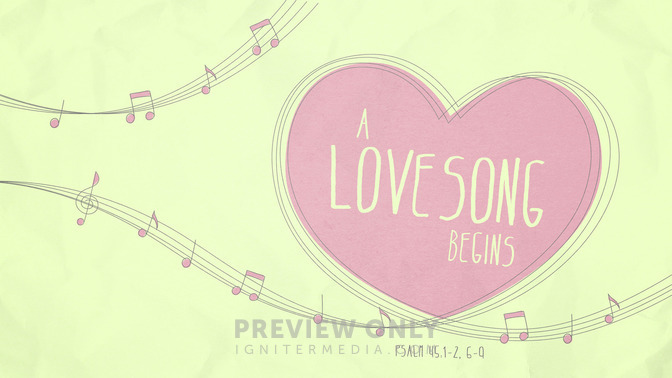 a love song begins